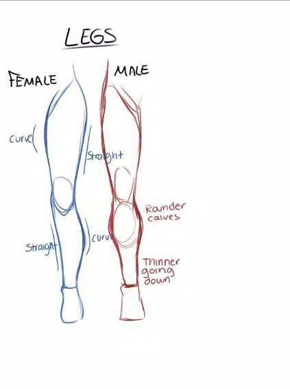 How To Draw Manga Legs