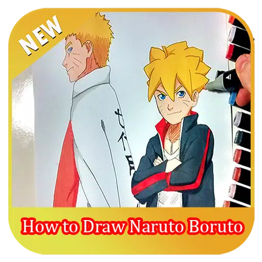 COMO DESENHAR O BORUTO 