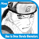 Tutorial Menggambar Naruto (Step by Step) APK