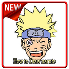 Cómo dibujar personajes de Naruto icono