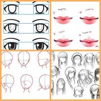HOW To Draw Anime GIRL Steps syot layar 3