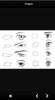 Как рисовать аниме глаза скриншот 1
