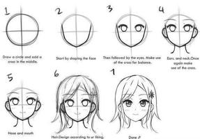 How to Draw Anime Step By Step capture d'écran 3