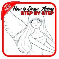 How to Draw Anime Step By Step Affiche