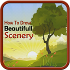 How to Draw Beautiful Scenery أيقونة