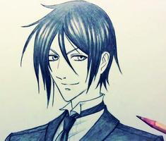 How to Draw Black Butler step by step Screenshot 3
