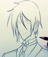 How to Draw Black Butler step by step Plakat