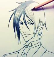 How to Draw Black Butler step by step Screenshot 2