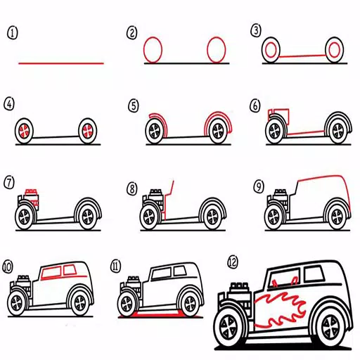 Página 15  Desenhar Carros Passo Passo Imagens – Download Grátis