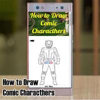 Poster How to Draw Comic Characthers