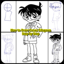 How to Draw Conan Edogawa  & Friends Full Body APK