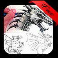 برنامه‌نما How to Draw Dragon عکس از صفحه