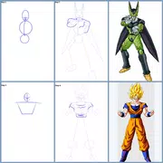 How to Draw Dragon Ball Characters