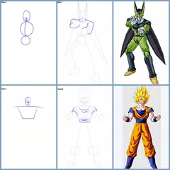 How to Draw Dragon Ball Characters APK download