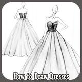 How to Draw Dresses icône