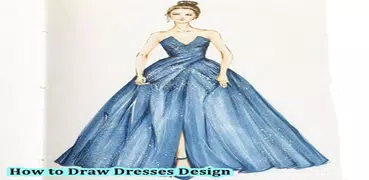 How to Draw Dresses Design