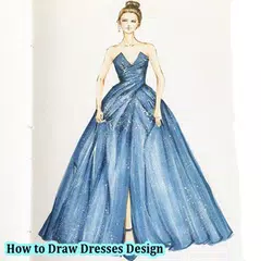 Baixar Como desenhar design de vestidos APK