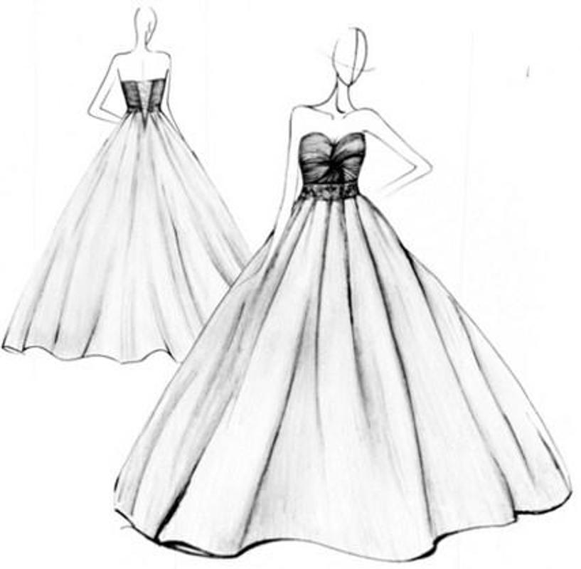 Cómo dibujar diseño de vestidos for Android - APK Download