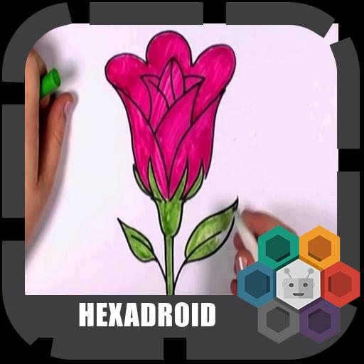 Cara Menggambar Bunga For Android Apk Download