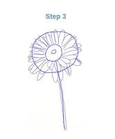 Naucz się rysować kwiat krok po kroku screenshot 1