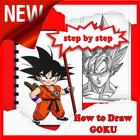 How to Draw Goku icon
