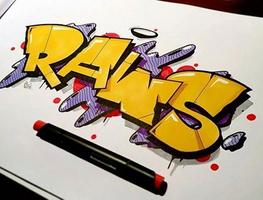 برنامه‌نما How to Draw Graffitis عکس از صفحه