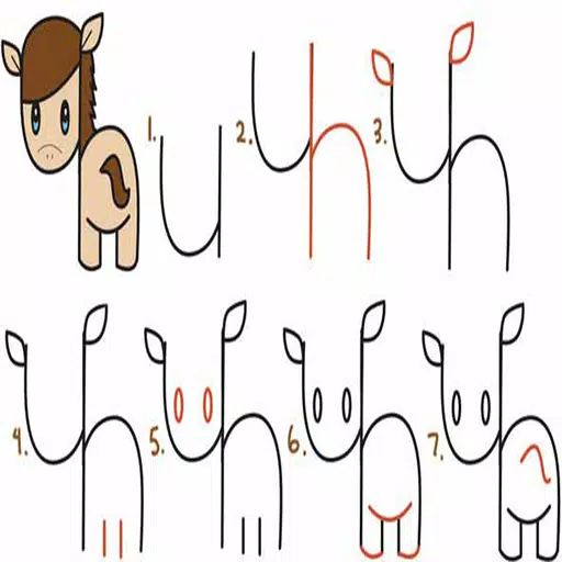 Download do APK de Como Desenhar Um Cavalo Fofo para Android