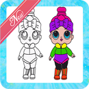 How to Draw LOL Surprice Doll step by step APK