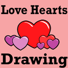 Icona How to Draw Love Hearts VIDEOs