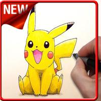 How to Draw Pokemon GO Step by Step الملصق