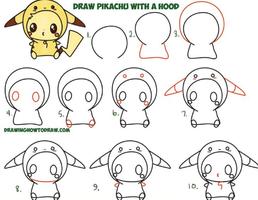 How to Draw Pokemon GO Step by Step capture d'écran 2