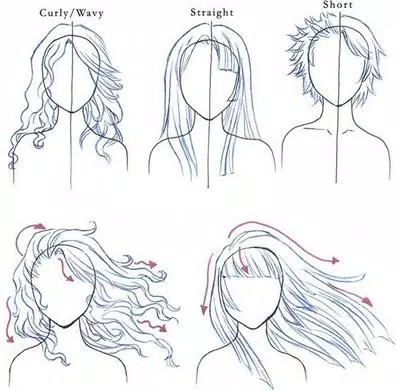 Tentativa de fazer cabelo realista =w=