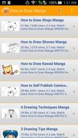 How to Draw Manga تصوير الشاشة 2