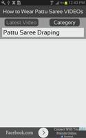 2 Schermata How to Wear Pattu Saree VIDEOs