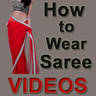How to Wear Saree Videos ícone