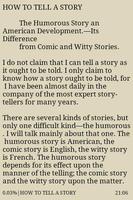 How to Tell a Story capture d'écran 1