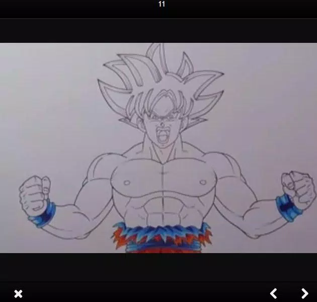 How to draw Goku Ultra Instinct - Latest version for Android - Download APK