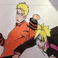 How to Draw Naruto and Boruto 海报