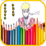 How to draw naruto and friends icône