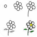 How to draw simple a rose APK