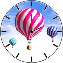 Hot Air Balloon Clock APK