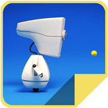 White Nano Robot 4K LWP