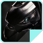 Black Robot Transformer 4K LWP icon