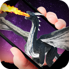 Dragon AR Hot Fire 3D dans le téléphone icône