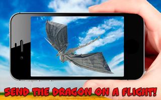 Dragon AR Hot Fire 3D dans le téléphone capture d'écran 2