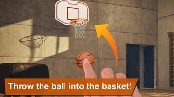 Dunk Shoot Basketball 3D capture d'écran 3