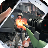 FPS sniper rifle camera gun simulator icon