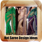 Hot Saree Design Ideas icône