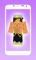 Hot boy skins for minecraft pe الملصق