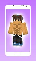 برنامه‌نما Hot boy skins for minecraft pe عکس از صفحه